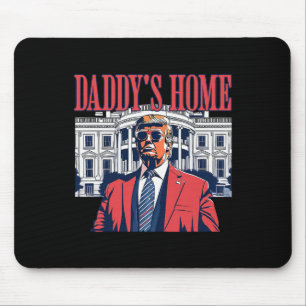 Trump 2024 Take America Ck Daddy's Home Trump  Mouse Mat
