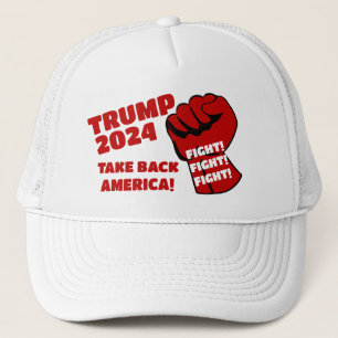 Trump 2024 Take Back America  Trucker Hat