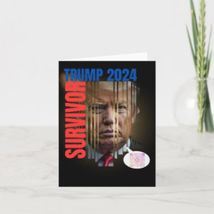 Trump 2024 The Survivor Card