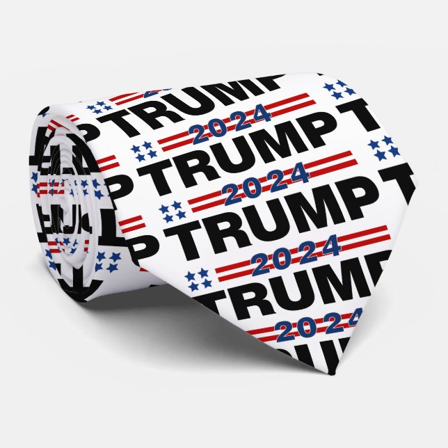 Trump 2024 tie (Rolled)