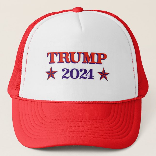 Trump 2024 Trucker Hat (Front)