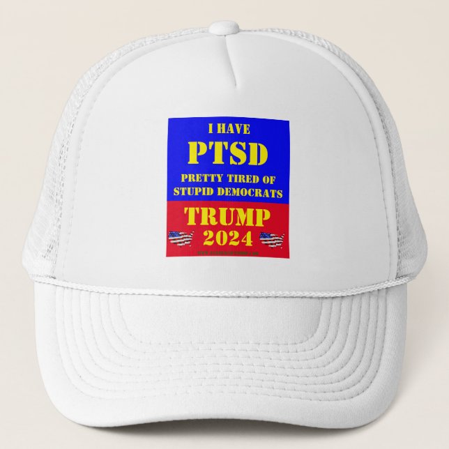 TRUMP 2024 TRUCKER HAT (Front)