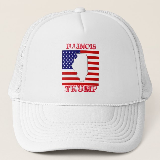 TRUMP 2024 TRUCKER HAT (Front)