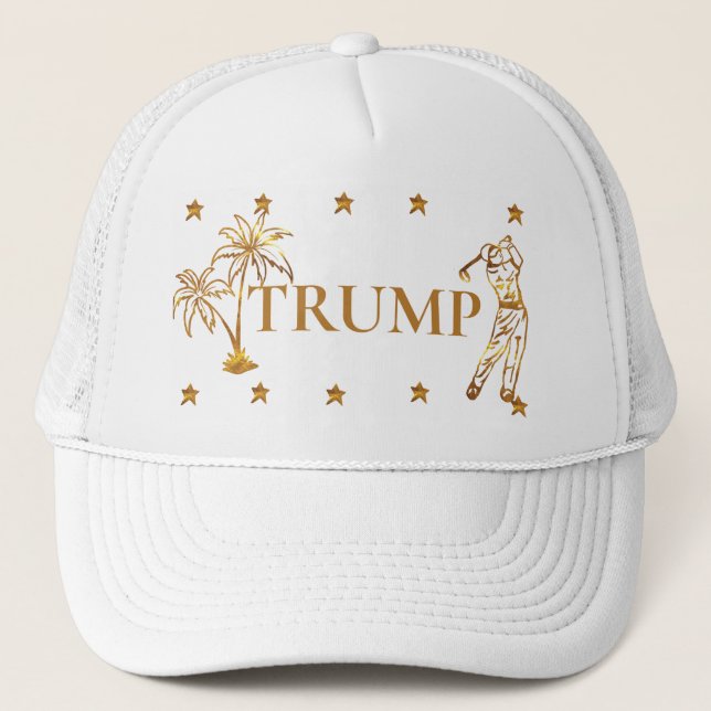 TRUMP 2024 TRUCKER HAT (Front)