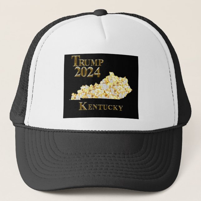 TRUMP 2024 TRUCKER HAT (Front)
