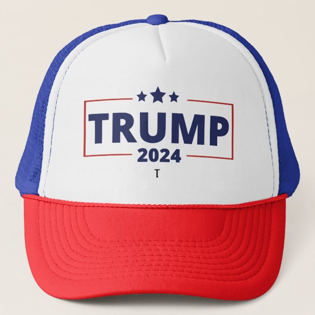 Trump 2024 trucker hat (Front)