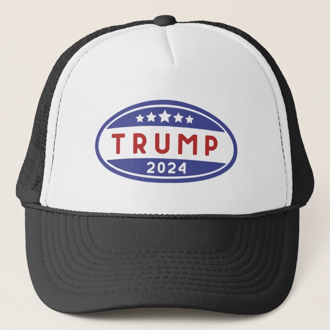 Trump 2024 trucker hat (Front)