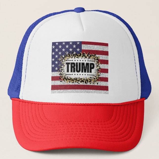 Trump 2024  trucker hat (Front)