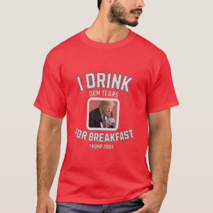 Trump 2024- Trump Win- Liberal Tears- Funny T-Shirt