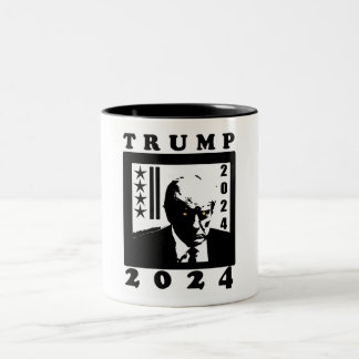 TRUMP 2024 Two-Tone COFFEE MUG