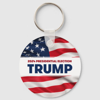 TRUMP 2024 US Presidential Election Key Ring