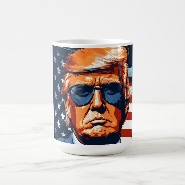 Trump 2024 - USA - Make America Great Again Coffee Mug (Center)