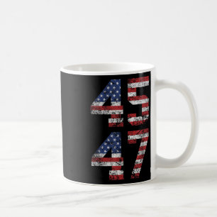 Trump 2024 Vintage - Clic Fit, Crew Neck, Black Ad Coffee Mug