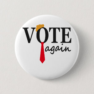 Trump 2024 Vote Again Patriotic American Gift 6 Cm Round Badge