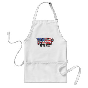 Trump 2024 Waving Flag Standard Apron