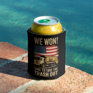 Trump 2024 We Won Wins Victory Inauguration 2025 Can Cooler