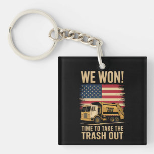 Trump 2024 We Won Wins Victory Inauguration 2025  Key Ring