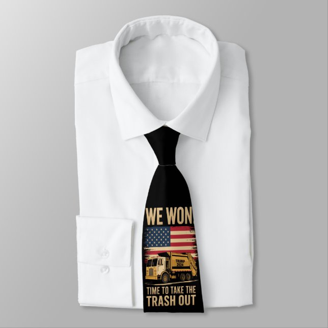 Trump 2024 We Won Wins Victory Inauguration 2025  Tie (Tied)