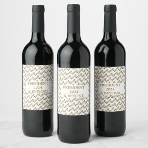 TRUMP 2024 WINE LABEL