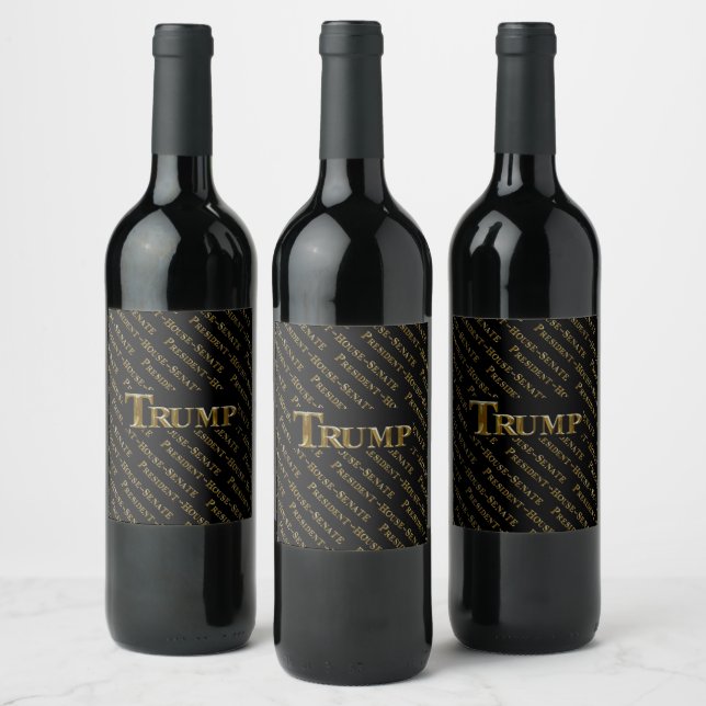 TRUMP 2024 WINE LABEL (Bottles)