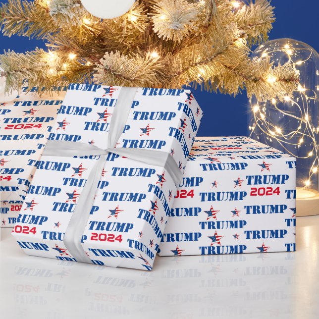 Trump 2024 Wrapping Paper (Holidays)