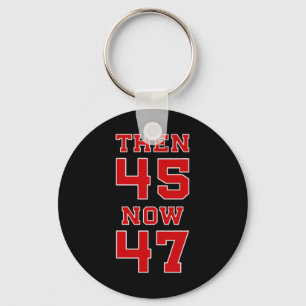 Trump 2025 Election 45 47 Victory Win President Re Key Ring