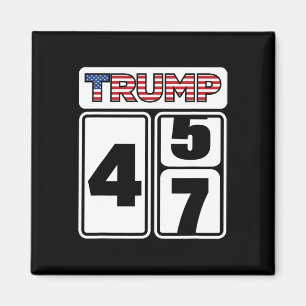 Trump 2025 Election 47 Victory Win President Inaug Magnet