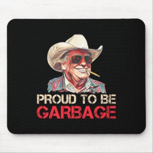 Trump 2025 Election Proud To Be Garbyge Vote Trump Mouse Mat
