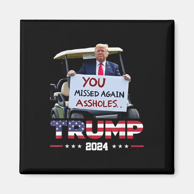 Trump 2025  magnet (Front)