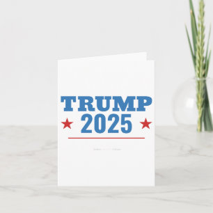 Trump 2025 Presidential Election Sign Parody Desig Card