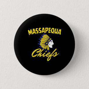 Trump 2025 With Mapequa Chiefs Pride Graphic 6 Cm Round Badge