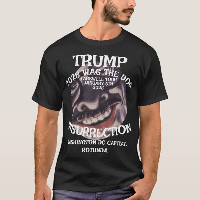 Trump 2028 Capital Insurrection Farewell Tour T-Shirt (Front)