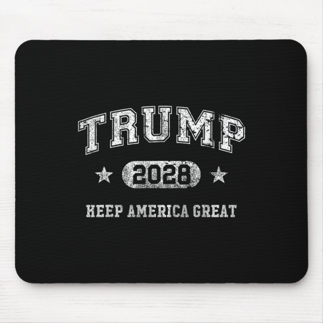 Trump 2028 Keep America Great  Mouse Mat (Front)