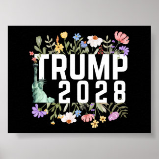 Trump 2028 poster