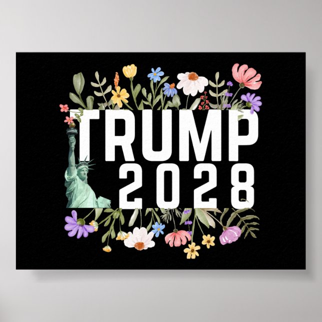 Trump 2028 poster (Front)