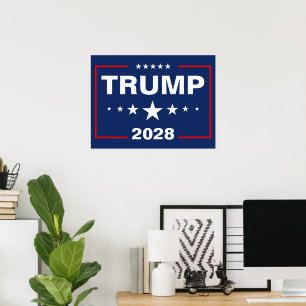 Trump 2028 Yard Sign