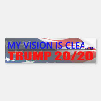 TRUMP 20/20 Bumper Sticker