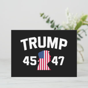 Trump 45 47 2024 President Invitation