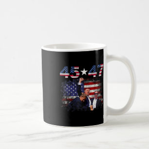 Trump 45 47 Fight Fight Fight Inauguration Day 202 Coffee Mug