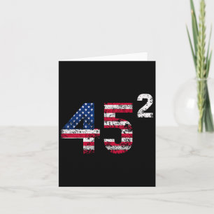 Trump 45 47 Shirt Womens Trump 45 Squared 2025 Usa Card