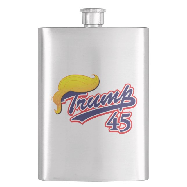 Trump 45 hip flask (Front)