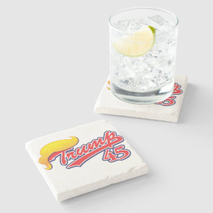 Trump 45 stone coaster