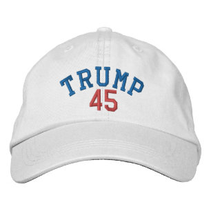 TRUMP 45 WHITE CAP