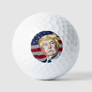 Trump 45th President of the USA - Gift Golf Balls