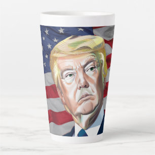 Trump 45th President of the USA - Gift Latte Mug