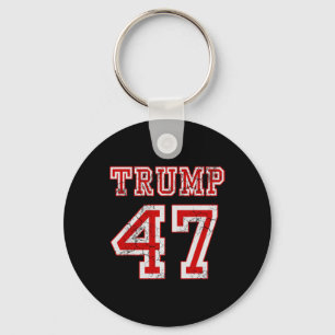 Trump 47 2024 Election Republican Conservative Men Key Ring