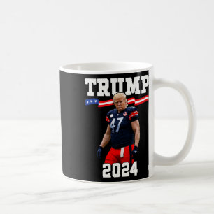 Trump 47 Footbyll Jersey 2025 Us Flag Trump Vance Coffee Mug