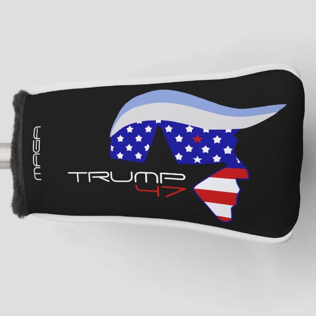 Trump 47 Maga Golf Head Cover (Front)