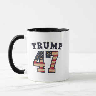 Trump 47 Proud Maga American inauguration Day  Mug