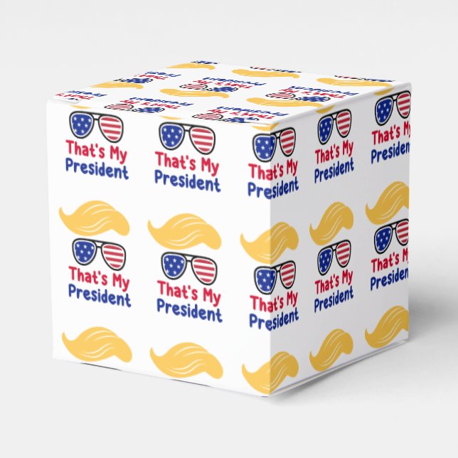 Trump 47 - That's My President  Favour Box (Front Side)